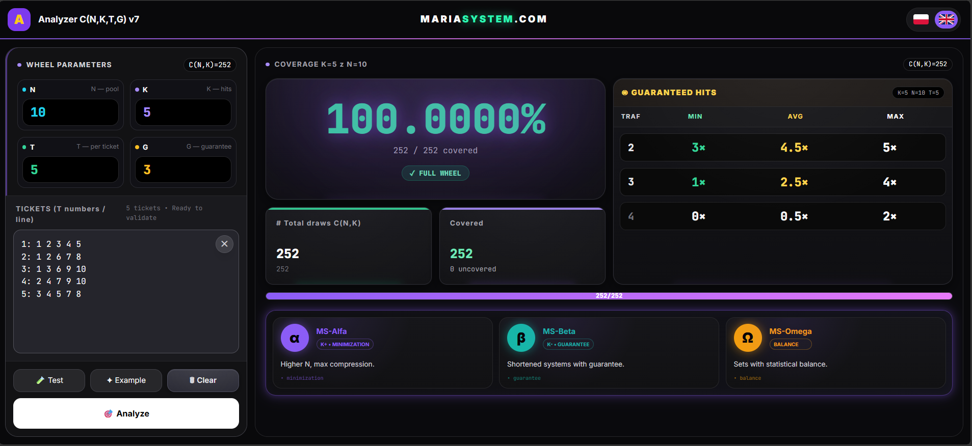 MS Analyzer Preview